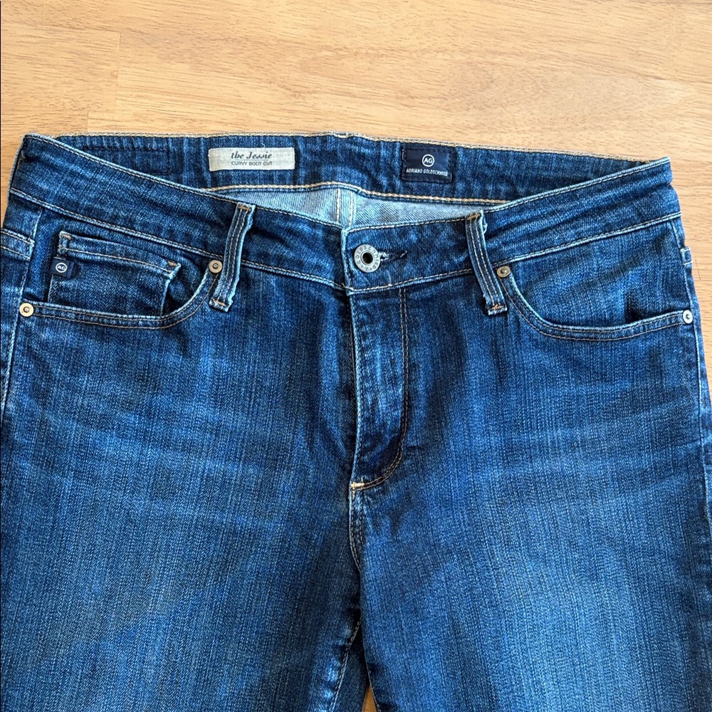 AG Blue Jeans- the Jessie Curvy Boot Cut